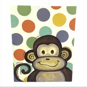 CHILDREN’S MONKEY 🐵 CANVAS WALL ART